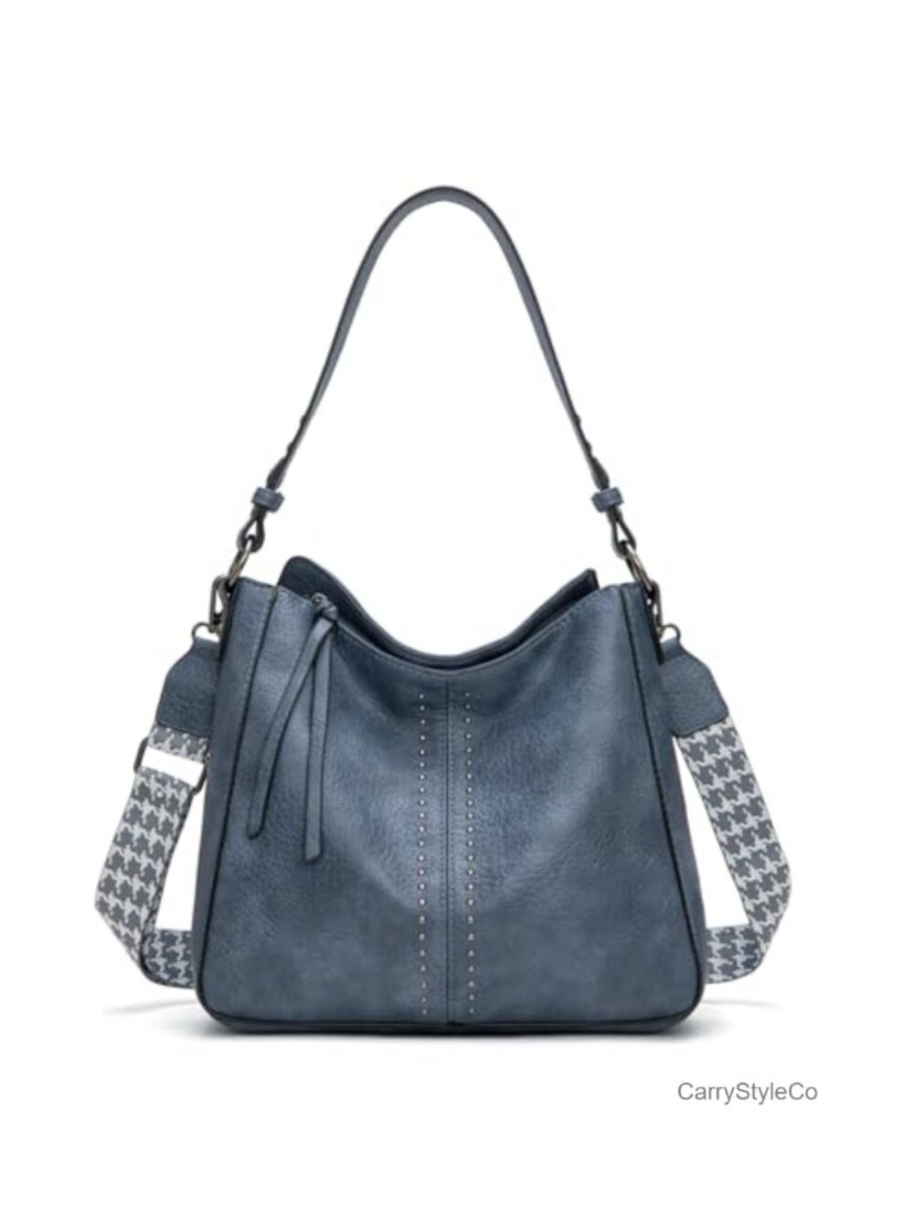Hobo Bag for Women Vegan Leather Top Handle Satchel Shoulder Purse
